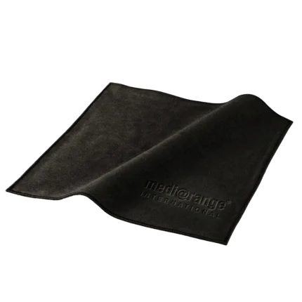 Microfaser Prägetuch Schwarz